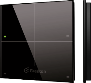 grenton touch panel czarny